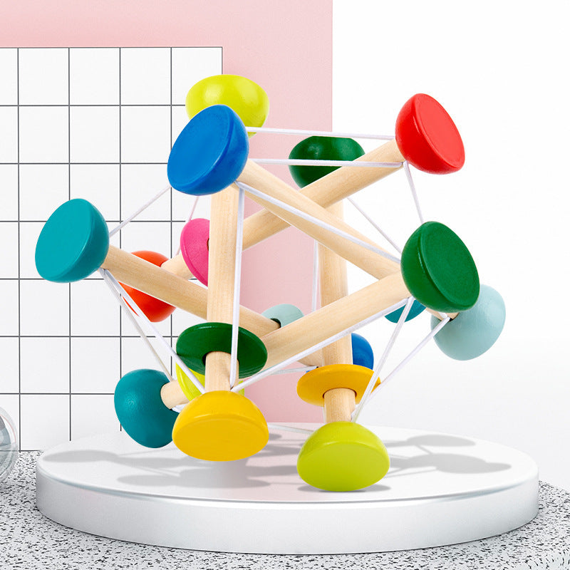 Wooden Grip Squeeze Sensory Toy