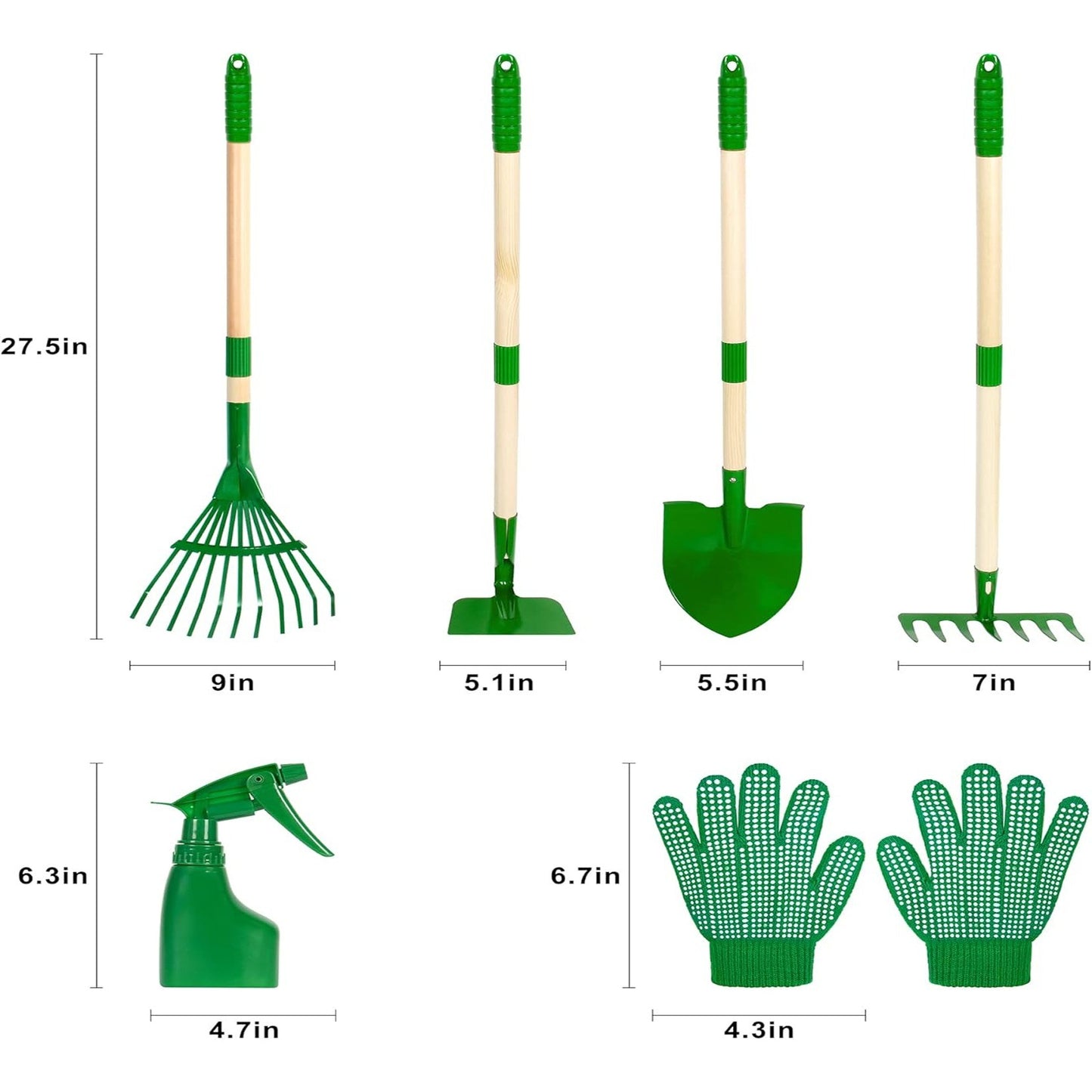 Children’s 6-Piece Gardening Tool Set