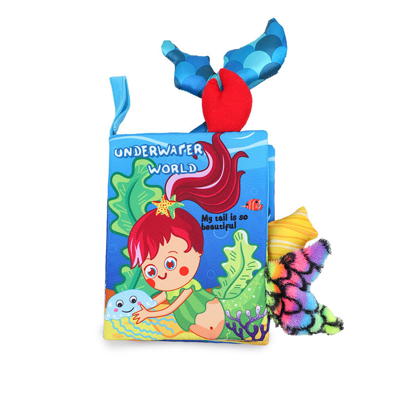 Animal Tail Cloth Book – Early Education Toy