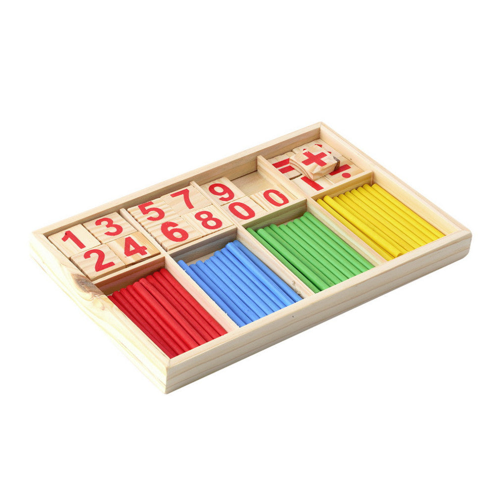 Math Manipulatives Wooden Counting Sticks