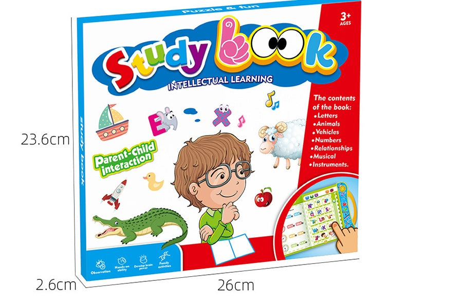 English Finger Point Reading Toy