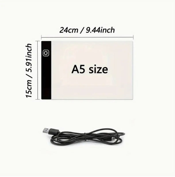 Adjustable Light-transmitting Drawing Board for Kids