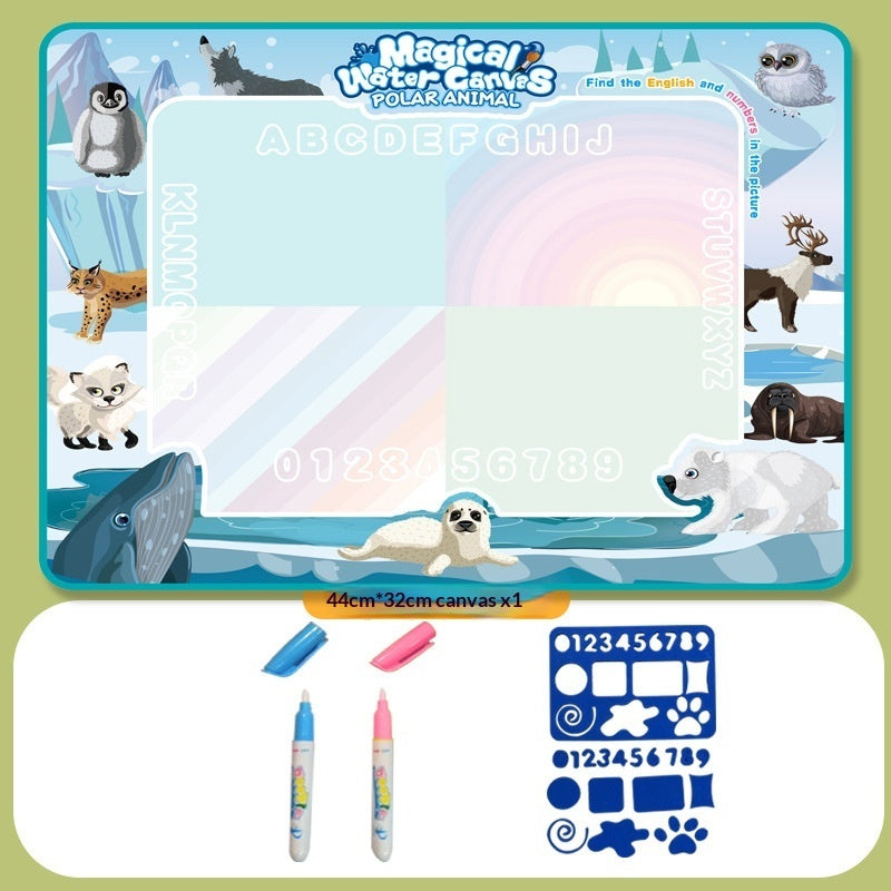Large Reusable Water Canvas Drawing Mat