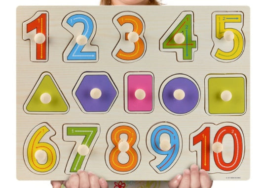 Animal Alphabet Wooden Puzzle Toy