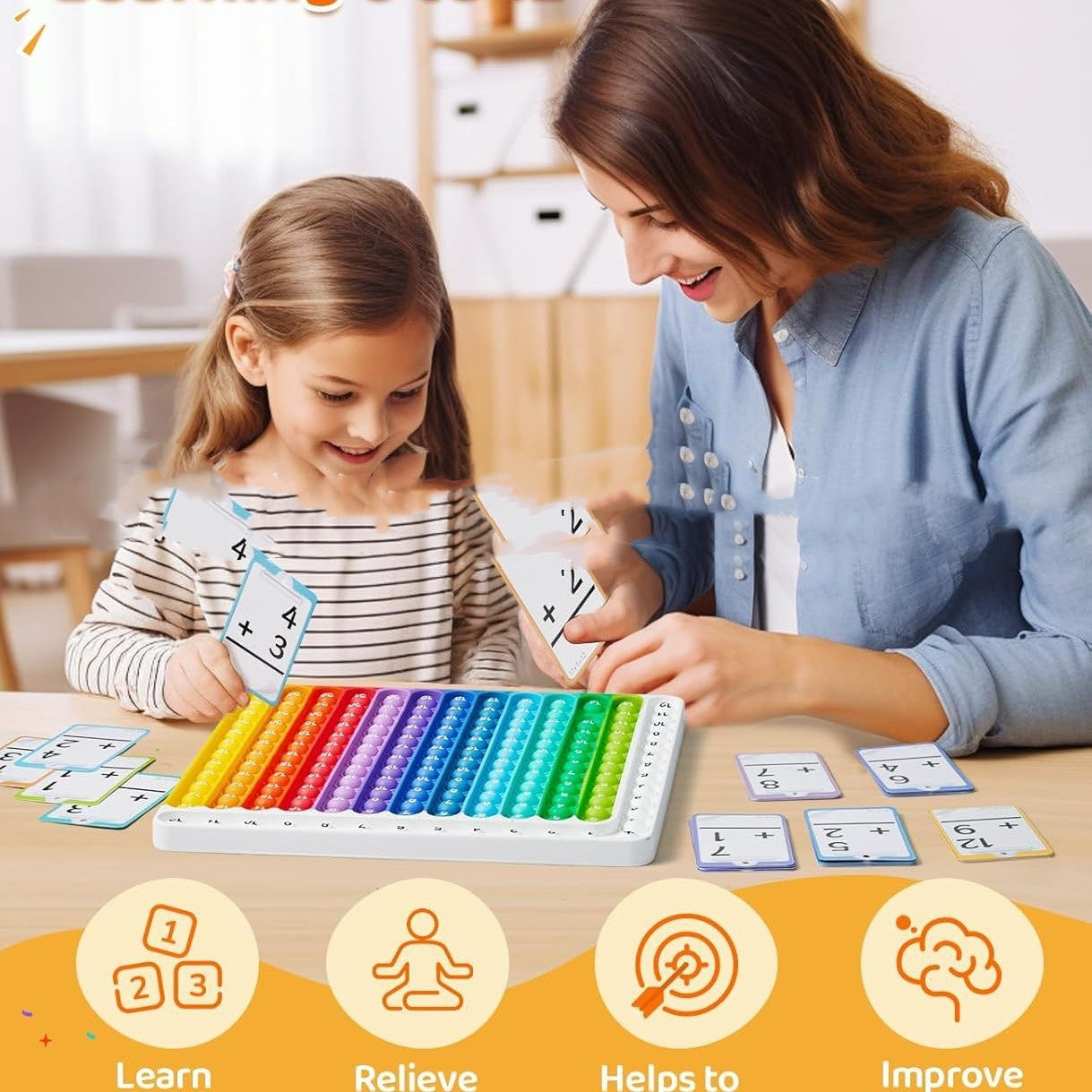 Multiplication and Division Flash Memory Cards