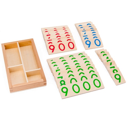Wooden Montessori material Mathematics teaching aids