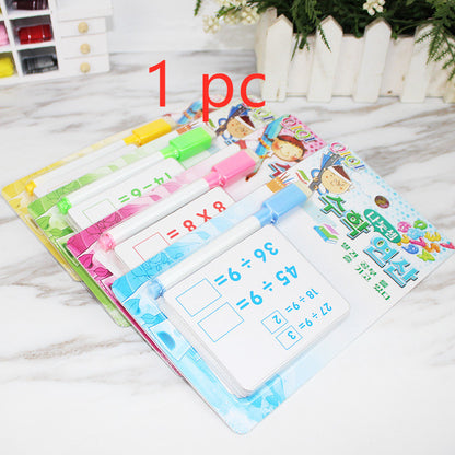 Portable Math Early Education Stationery Set