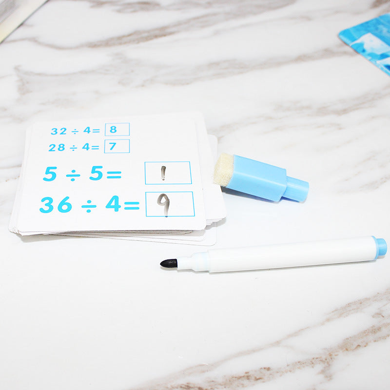 Portable Math Early Education Stationery Set