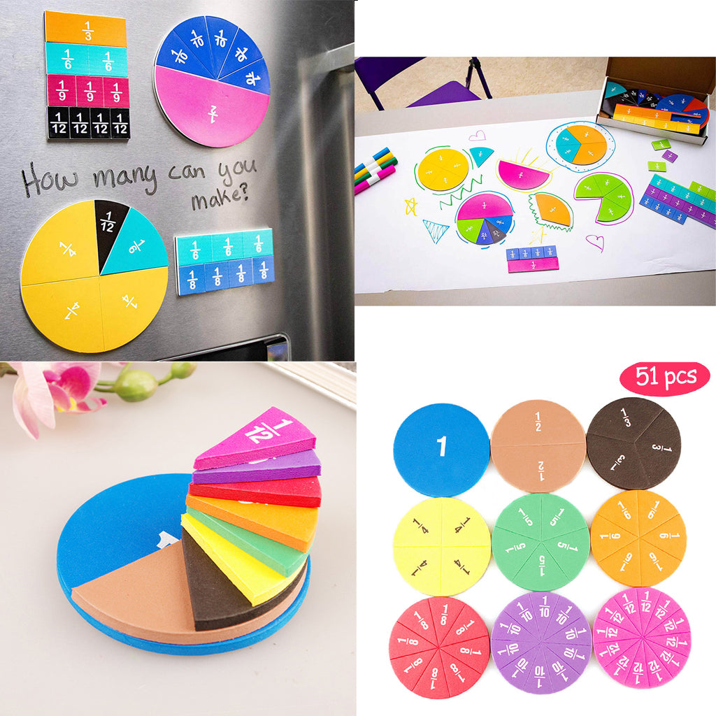 Magnetic Round Score Card Math Teaching Toy