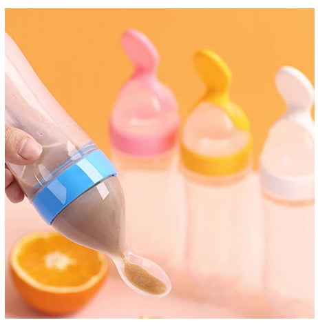 Baby Silicone Feeding Spoon