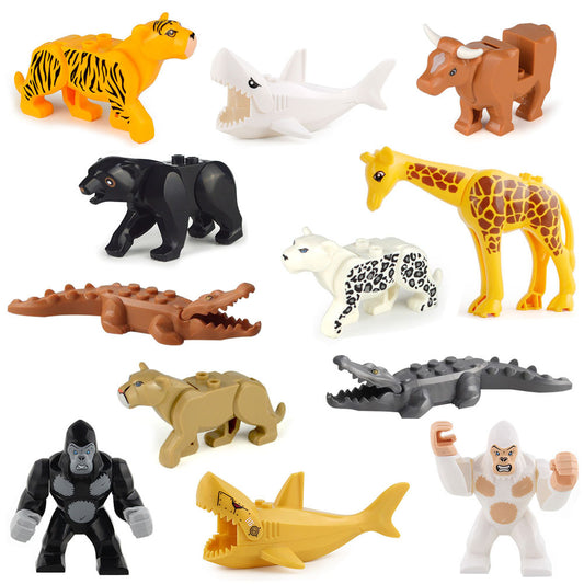 Cartoon Animal Building Blocks