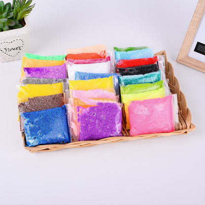 DIY Bead Slime Clay Toy for Kids