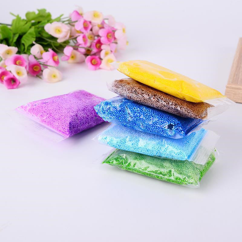 DIY Bead Slime Clay Toy for Kids