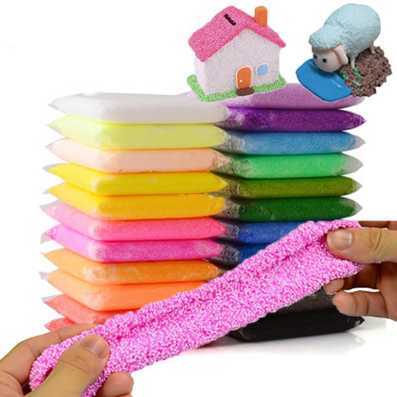 DIY Bead Slime Clay Toy for Kids