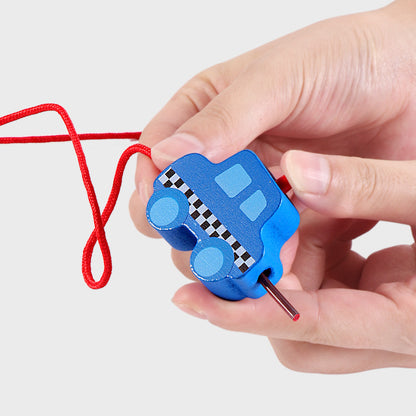 Wooden Animal &amp; Vehicle Threading Toy