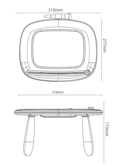Magnetic Drawing Board for Kids