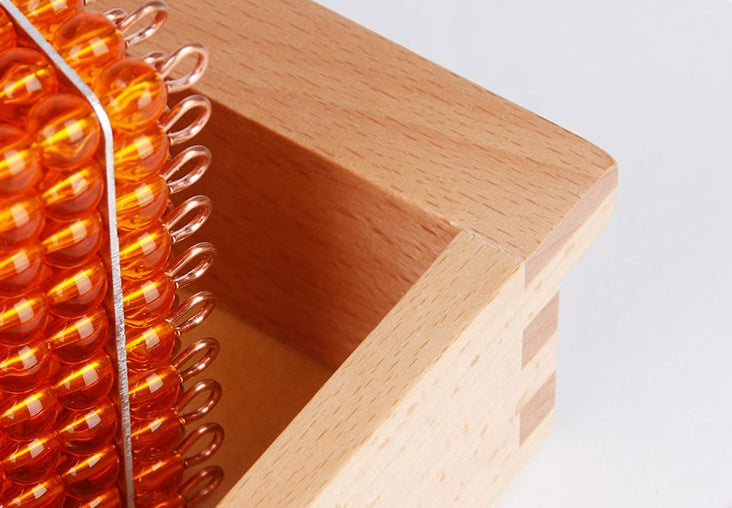 Montessori teaching aids early education golden beads