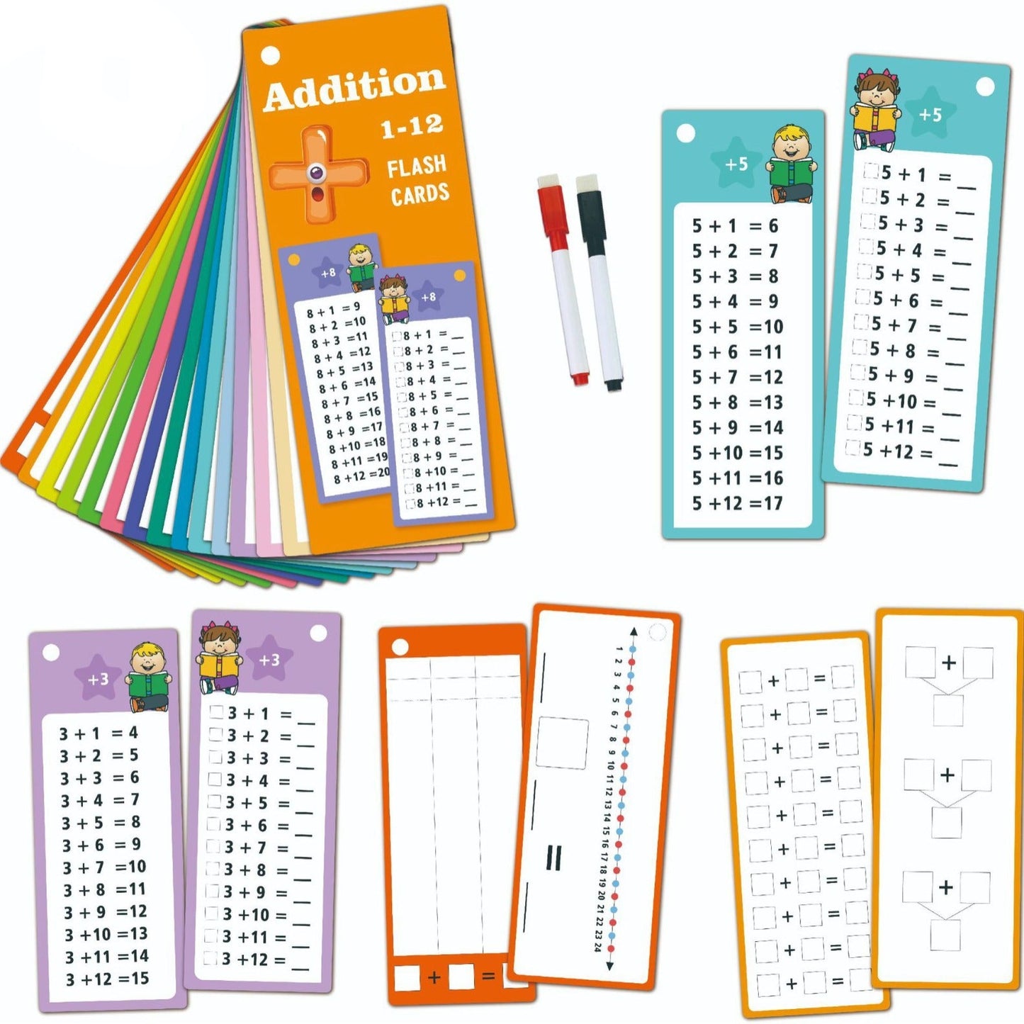 Math Learning Digital Cards for Kids