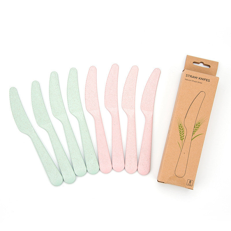 Wheat Straw Kids Cutlery Set