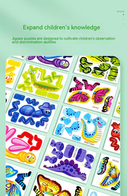 3D Animal Puzzle DIY Toy
