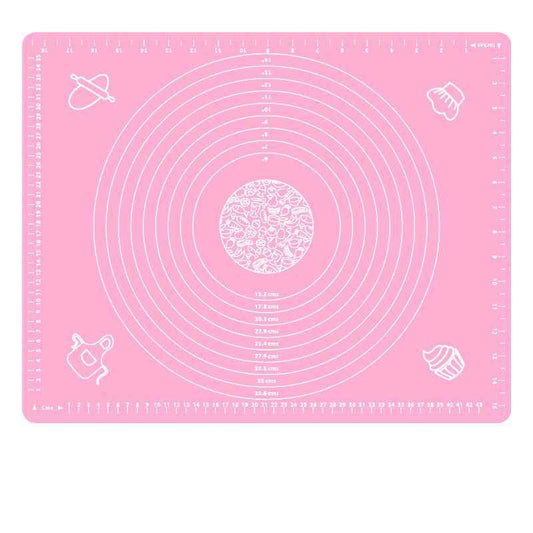 Thickened silicone kneading mat