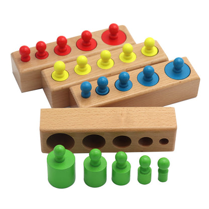 Montessori Kindergarten Wooden Building Blocks