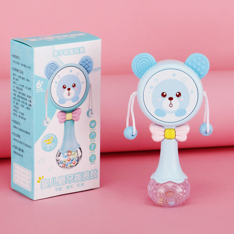 Musical Light Up Baby Rattle Stick