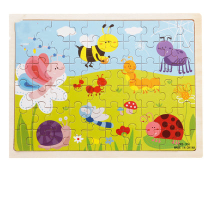 Wooden Early Education Puzzle Set