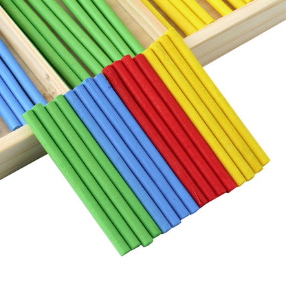 Math Manipulatives Wooden Counting Sticks