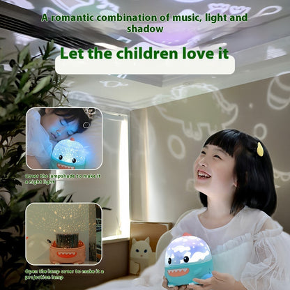 Dinosaur Projection Star Light Lamp