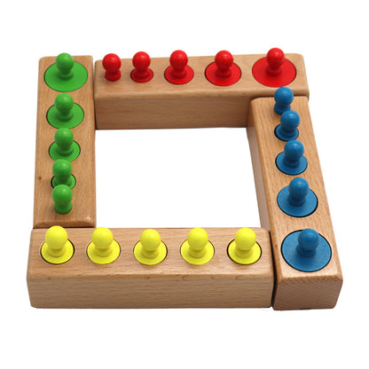 Montessori Kindergarten Wooden Building Blocks