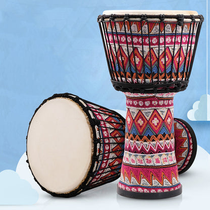 Handmade Sheepskin African Drum