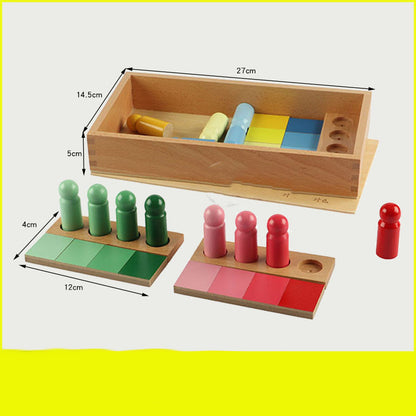Montessori Teaching Aids Sensory Color Game