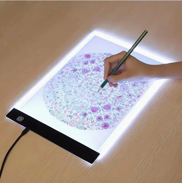 Adjustable Light-transmitting Drawing Board for Kids