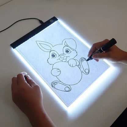 Adjustable Light-transmitting Drawing Board for Kids