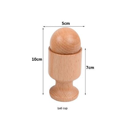 Montessori Teaching Aids Infant Wooden Interactive Educational Toys