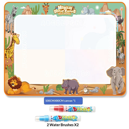 Large Reusable Water Canvas Drawing Mat