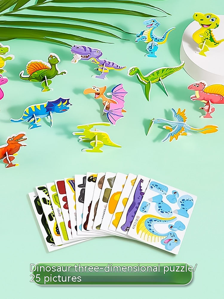 3D Animal Puzzle DIY Toy