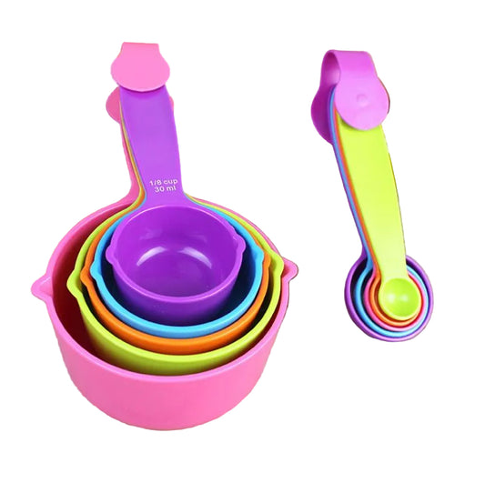 10-Piece Measuring Cups &amp; Spoons Set