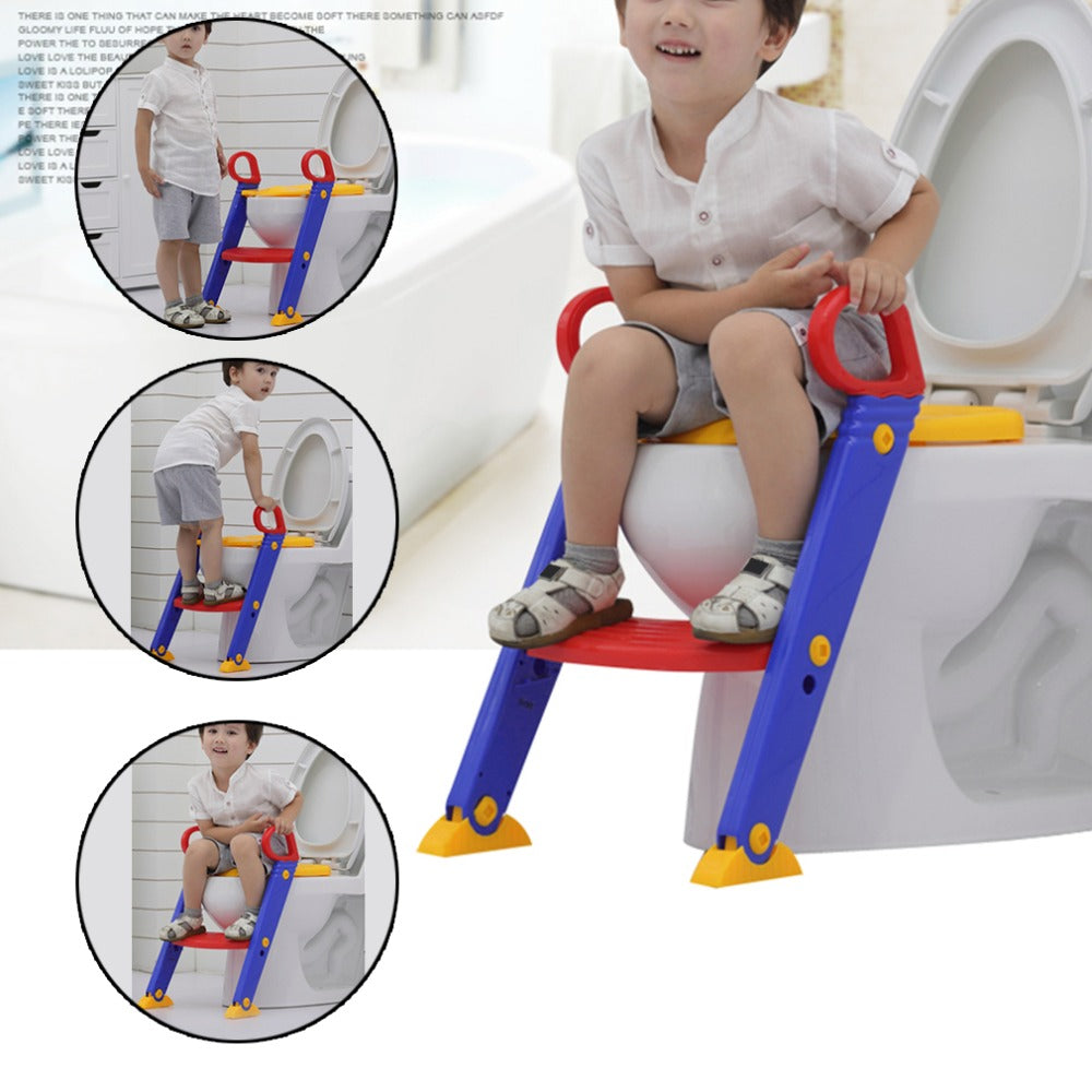 3-in-1 Baby Potty Training Toilet Ladder