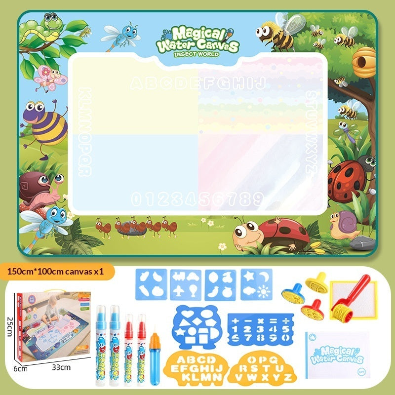 Large Reusable Water Canvas Drawing Mat