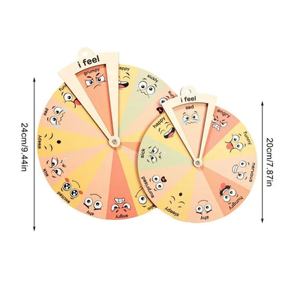 Montessori Expression Emotion Wooden Handicraft Toy