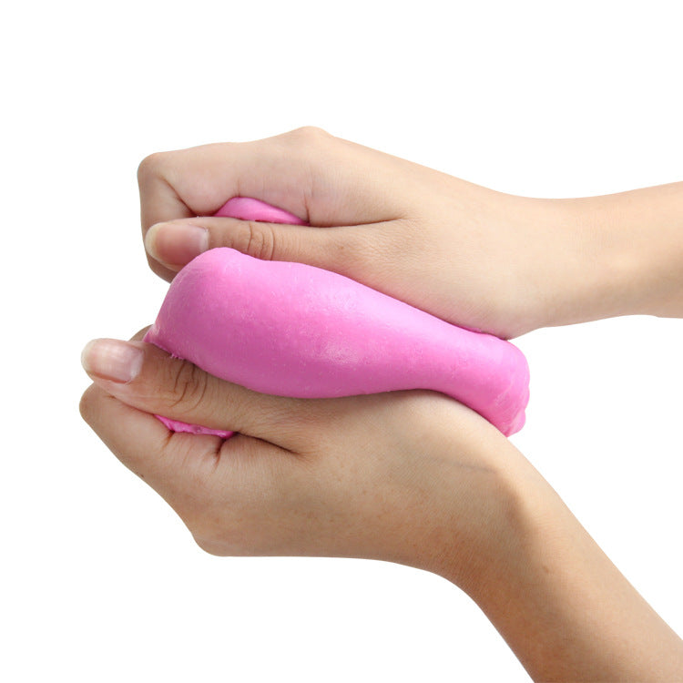 Cotton Puff Slime DIY Slime Mud Clay