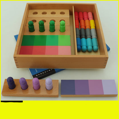 Montessori Teaching Aids Sensory Color Game