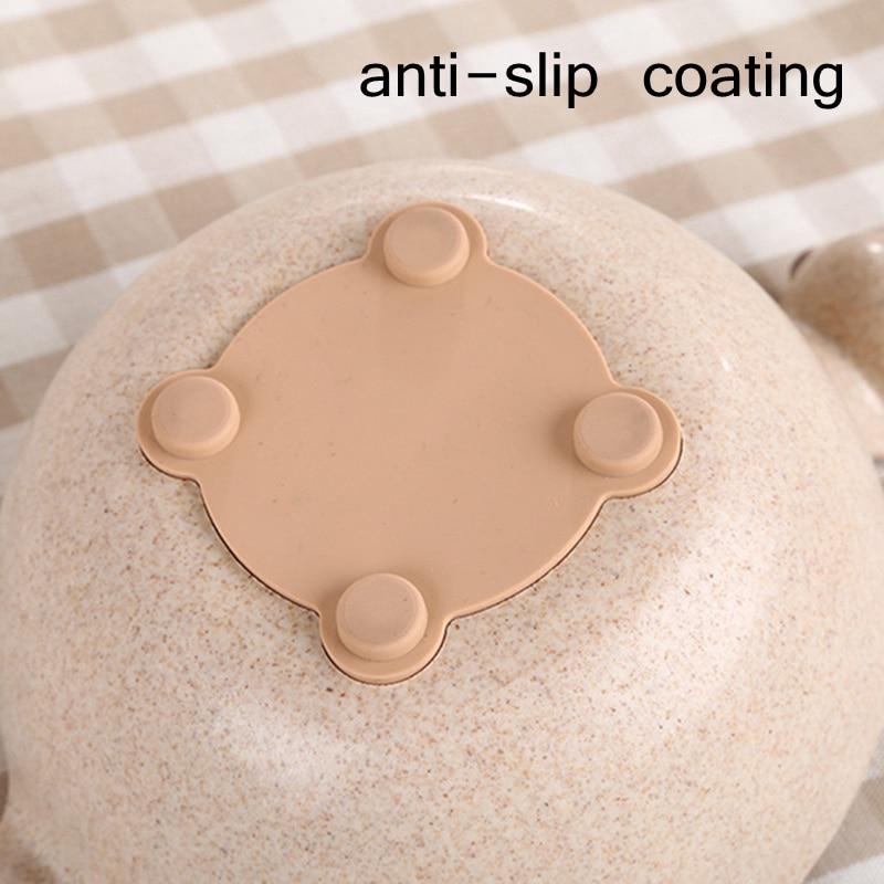 Cute Dinosaur Wheat Straw Bowl