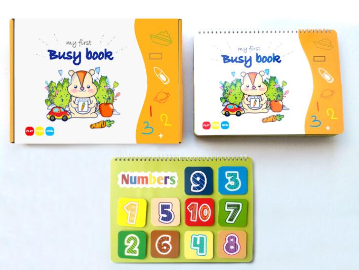 Early Education Flip Book Toy