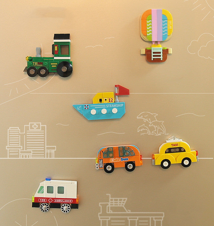 Animal Magnetic Building Block Toy