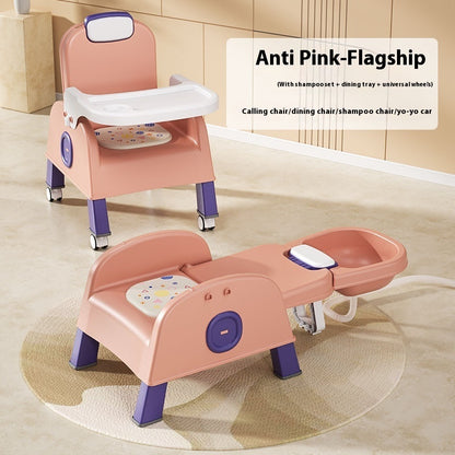Multifunctional Foldable Baby Dining Chair