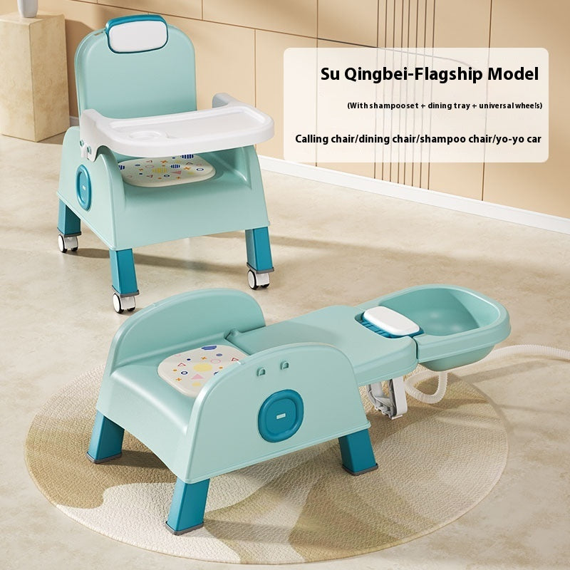 Multifunctional Foldable Baby Dining Chair