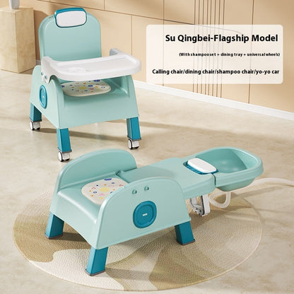 Multifunctional Foldable Baby Dining Chair